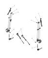 Dodge Dart Seat Belt Diagram - 1SV73LA8AA