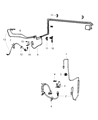 Dodge Brake Line Diagram - 4779864AC