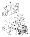 Jeep A/C Accumulator Diagram - 55037600AD