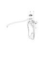 Jeep Wrangler Coolant Reservoir Diagram - 68091500AD