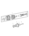 Ram Transfer Case Shim Diagram - 5170330AA