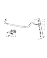 Ram Sway Bar Link Diagram - V5135731AC
