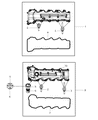 2008 Dodge Ram 1500 PCV Valve Diagram - 53032855AA