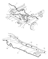 Dodge Ram 3500 Speed Sensor Diagram - 56028229AB
