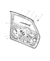 Chrysler Pacifica Windshield Wiper Diagram - 5102242AA