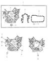 Jeep Wrangler Timing Cover Diagram - 68003438AC