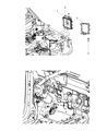 Jeep Compass Engine Control Module Diagram - 68044370AA