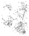 Chrysler Prowler Axle Pivot Bushing Diagram - 4848052