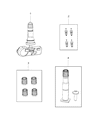 2019 Ram 1500 TPMS Sensor Diagram - 68293199AA