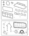 Jeep Exhaust Manifold Gasket Diagram - 5037398AC