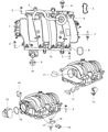 Jeep Commander PCV Valve Diagram - 53032940AA