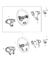 2014 Dodge Avenger Steering Wheel Diagram - 1VF88DX9AA