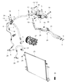 Chrysler A/C Condenser Diagram - 68217320AB