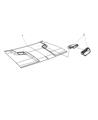 2008 Dodge Challenger Hood Diagram - 68044225AA