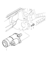 Dodge Stratus Starter Motor Diagram - 4793210AB