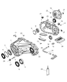 2008 Jeep Grand Cherokee Transfer Case Diagram - 5175990AA