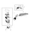 Ram Air Filter Box Diagram - 68321035AC