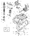 Chrysler PT Cruiser Axle Pivot Bushing Diagram - 4656012AC