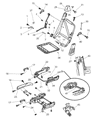 2006 Chrysler Sebring Seat Cover Diagram - ZE991DVAA