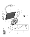Dodge Journey Radiator Diagram - 2AMR3084AA