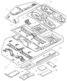 Dodge Neon Floor Pan Diagram - 4897795AA