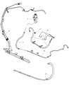 Chrysler Sebring Power Steering Hose Diagram - 5272817AC