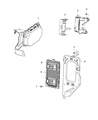 Ram Engine Control Module Diagram - 68243306AB