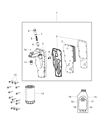 Ram Coolant Filter Diagram - 5083285AA