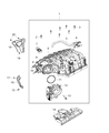 Jeep Wrangler Throttle Body Diagram - 5184349AC