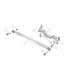 Chrysler Track Bar Diagram - 68065659AB