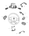 Jeep Wiper Switch Diagram - 68003214AC