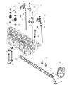 2002 Dodge Ram 3500 Rocker Arm Diagram - 5011898AA