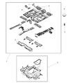 2017 Dodge Journey Floor Pan Diagram - 5067837AO