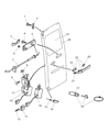 2004 Dodge Sprinter 2500 Weather Strip Diagram - 5104364AA