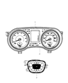 Chrysler Speedometer Diagram - 68281430AB