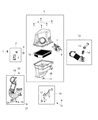 Jeep Air Filter Box Diagram - 68240300AB