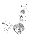 Jeep Cherokee Engine Mount Diagram - 68287215AA