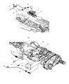 Jeep Shift Cable Diagram - 52125305AC