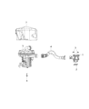 Jeep Compass Air Injection Pump Diagram - 4891930AC