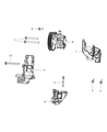 Chrysler Power Steering Pump Diagram - 5151016AE