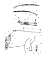 Jeep Compass Windshield Washer Nozzle Diagram - 5303833AA
