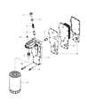 Ram Oil Filter Diagram - 68086920AA
