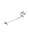 Ram Track Bar Diagram - 4877271AB