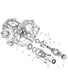 Chrysler Sebring Transfer Case Seal Diagram - 5069052AA