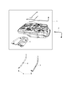 2018 Dodge Journey Fuel Tank Diagram - 68158196AD