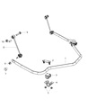 Ram Sway Bar Link Diagram - 68166789AA