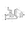 Dodge Durango Vapor Canister Diagram - 53031609