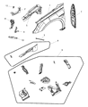 Dodge Fender Diagram - 5008903AH
