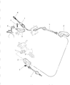 Chrysler Voyager Shift Cable Diagram - 4641755