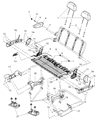 Dodge Dakota Armrest Diagram - MW091D5